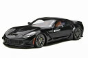 GTスピリット 1/18 シボレー コルベット C7 クーペ BY PRIOR DESIGN 2019 ブラック CHEVROLET CORVETTE COUPE BLACK