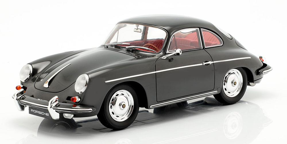 GTスピリット 1/18 ポルシェ 356 C2 GT ダークグレー 498台限定 Porsche 356B GS 2000 Carrera 2 GT darkgrey Limited Edition 498 pcs