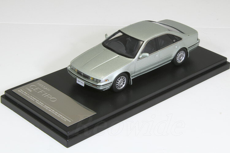 Hi-Story 1/43 日産 セフィーロ 1988 グリニッシュシルバーメタリック A31