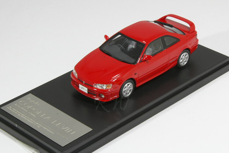 ハイストーリー Hi-Story 1/43 トヨタ カローラ レビン BZ-R スーパーレッド2 2000 AE111 TOYOTA COROLLA LEVIN