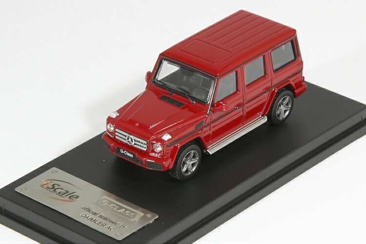 I Scale 1/64 メルセデス ベンツ Gクラス W463 レッド Mercedes-Benz G-Class トミカ 京商サイズ