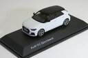 I-Scale 1/43 アウディ特注 アウディ A1 スポーツバック ホワイト 2018 Audi A1 Sportback Glacier White