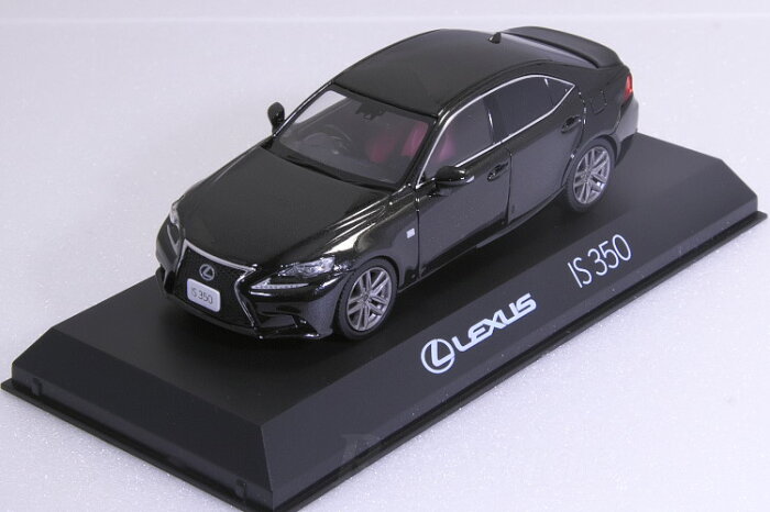 京商 1/43 レクサス IS 350 F SPORT ブラック Lexus IS350 