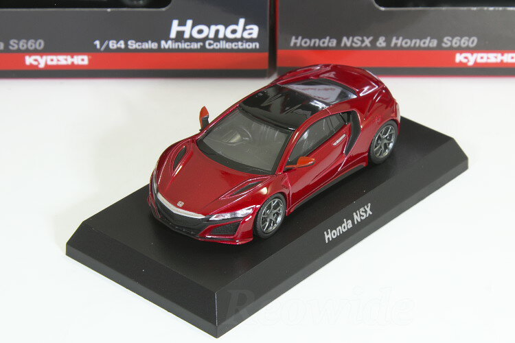 京商 1/64 ホンダ NSX レッド