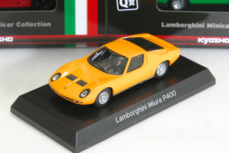 京商 1/64 ランボルギーニくじ P賞 ミウラ P400 Miura ミニカーコレクション 2018 Kyosho 1/64 Lamborghini 2018 Minicar lottery