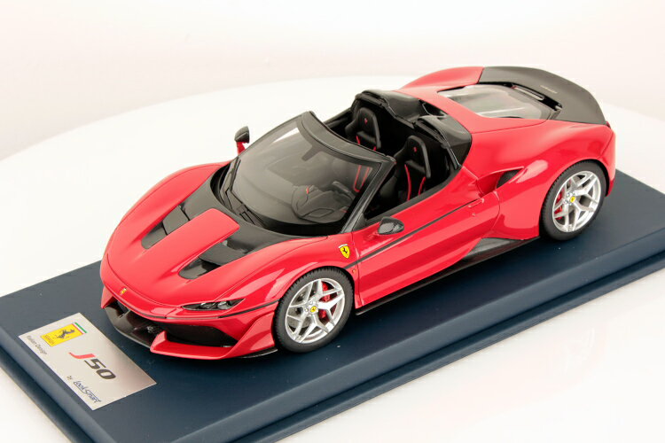 Looksmart 1/18 フェラーリ J50 Rosso TRS Shiny Ferrari