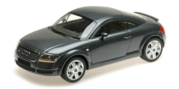 ミニチャンプス 1/18 アウディ TT クーペ 1998 グレーメタリック 300台限定 Audi TT Coupe 1998 greymetallic Limited Edition 300 pcs