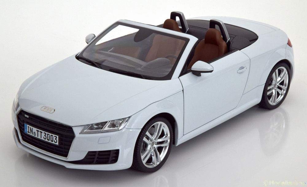 ミニチャンプス 1/18 アウディ TT ロードスター2014 ホワイトメタリック スペシャルエディション Audi TT Roadster 2014 whitemetallic special edition by Audi