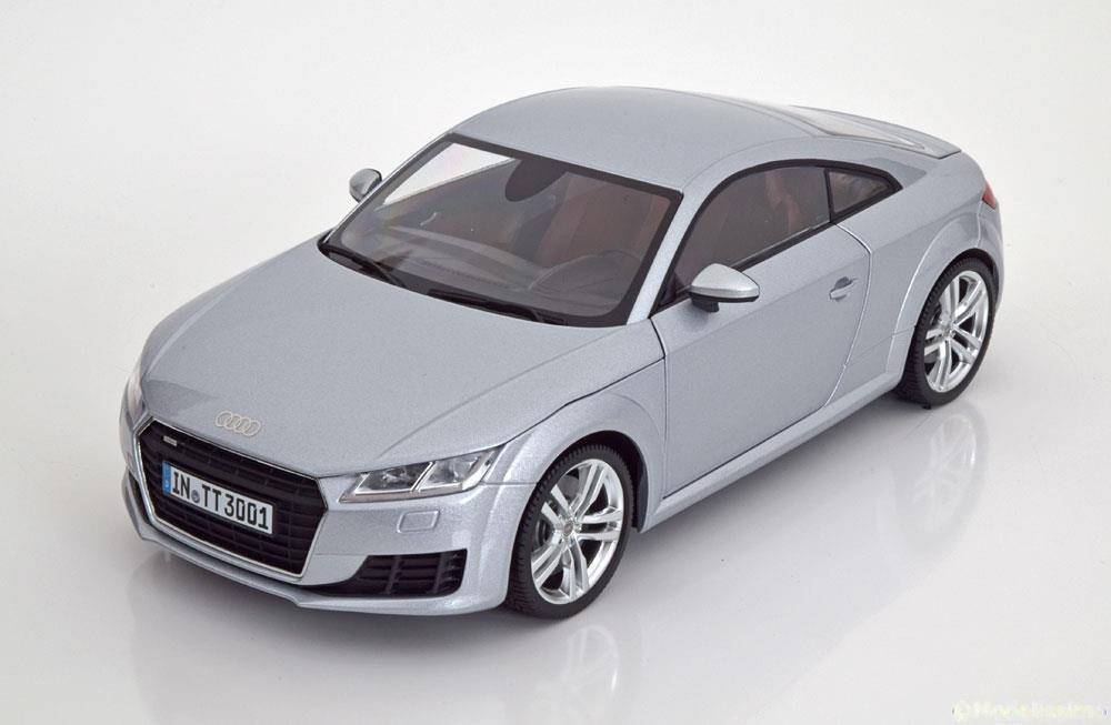 ミニチャンプス 1/18 アウディ TT クーペ 2014 シルバー MINICHAMPS AUDI TT COUPE SILVER