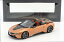 ߥ˥ץ 1/18 BMW i8 ɥ 2018 copper ᥿å / ֥å BMW Roadster built in 2018 copper metallic / black