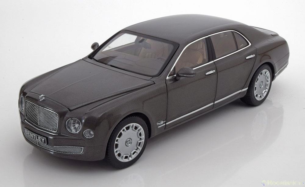 ミニチャンプス 1/18 ベントレー ミュルザンヌ ブロッガー 2010 グレーメタリック スペシャルエディション Bentley Mulsanne Brodgar greymetallic special edition of Bentley