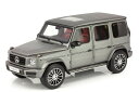 ミニチャンプス 1/18 メルセデス・ベンツ Gクラス W463 2018 マットグレー 開閉 Mercedes-Benz G-Class designo platinum magno