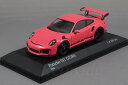 ミニチャンプス 1/43 ポルシェ 911 (991) GT3 RS 2015 ピンク 504台限定