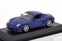 ミニチャンプス 1/43 ポルシェ ケイマン S 987 2005 ダークブルーメタリック マキシチャンプス Porsche Cayman darkblue-metallic Maxichamps-Series