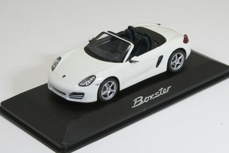 ミニチャンプス 特注 1/43 ポルシェ 981 ボクスター ホワイト Boxster