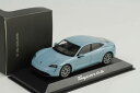 ミニチャンプス 1/43 ポルシェ タイカン 4S 2019 フローズンブルーメタリック Porsche Taycan frozen blue metallic