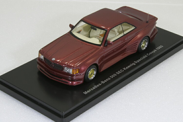 NEO ネオ 1/43 メルセデス・ベンツ 500 SEC ケーニッヒ 1985 レッド　500 SEC Koenig Specials