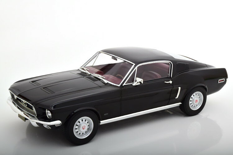 ノレブ 1/12 フォード マスタング ファストバック 1968 ブラック Ford Mustang Fastback 1968 black