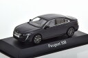 ノレブ 1/43 プジョー 508 サルーン 2018 ブラック Peugeot Saloon black