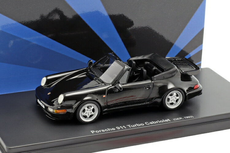 AVENUE43 1/43 ポルシェ 911 964 ターボ カブリオレ GERMANY 1993 ブラックメタリック 333台限定 PORSCHE TURBO CABRIOLET BLACK MET LIMITED 333 ITEMS