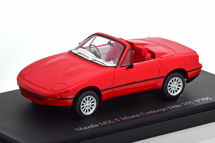 I[gJg 1/43 }c_ MX-5 MIATA CONCEPT DUO 101 V705 Wp 1984 bh MAZDA JAPAN RED autocult [hX^[ NA