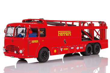 Exoto 1/43 Bartoletti 306/2 Typ 2レースカートランスポーター スクーデリア フェラーリ 1970 race car transporter Scuderia Ferrari