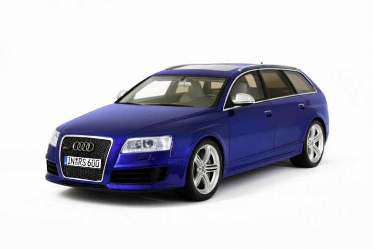 乐天商城 - オットー OTTO 1/18 アウディ RS6 Avant ブルー　C6 V10