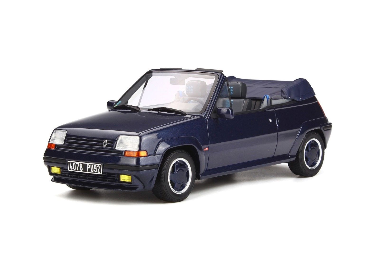 Ibg[ OTTO 1/18 m[ 5 GT ^[{ JuI EBS 1990 Renault 5 GT Turbo Cabriolet by EBS year 1990 blue