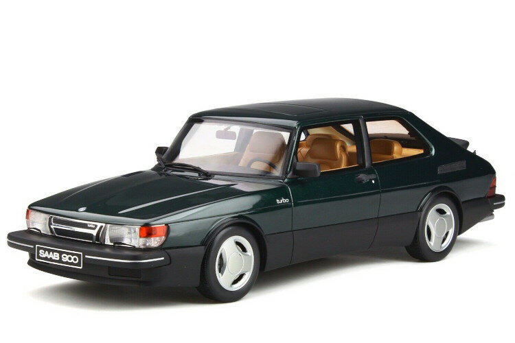 オットーモービル 1/18 SAAB - 900 ターボ 16V エアロ Mk1 1984 スクラブグリーン TURBO AERO SCARAB GREEN