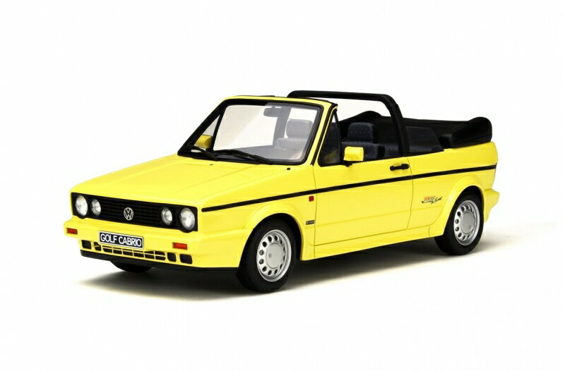 Ibg[ OTTO 1/18 tHNX[Q St I JuI OC 1991 VOLKSWAGEN - GOLF I CABRIOLET YOUNG LINE 1991 YELLOW