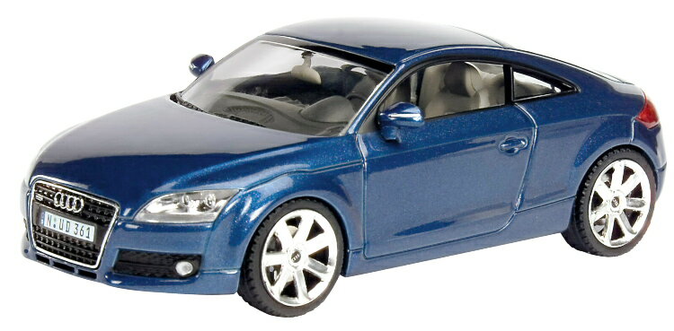 シュコー 1/43 アウディ TT クーペ 2006 モーリシャスブルーメタリック 8T Audi TT Coupe 2006 Mauritius Blue Metallic