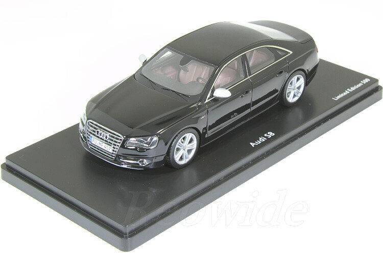 1/43 シュコー アウディ S8 セダン ミニカー ブラック