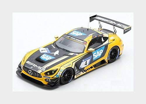 スパーク 1/18 メルセデスベンツ AMG GT3 チームメルセデス AMG チームブラックファルコン N 4 2nd 24h ニュルブルクリンク 2018 MERCEDES BENZ TEAM MERCEDES TEAM BLACK FALCON 24h NURBURGRING 2018 M.ENGEL A.CHRISTODOULOU M.METZGER D.MULLER