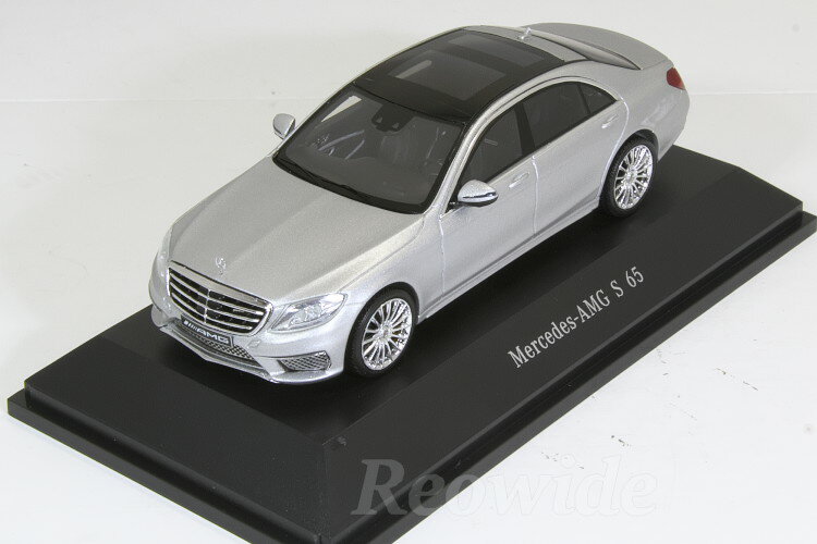 ���ѡ��� 1/43 ��륻�ǥ����٥�� ���� S65 AMG 2016 V222 ����С� (Iridium Silver Magno) 1000�����