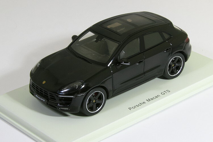 スパーク 1/43 ポルシェ マカン GTS ブラック 2016 Macan
