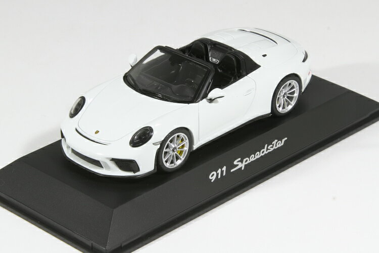 スパーク 1/43 ポルシェ 911 (991 ll) スピードスター ホワイト Porsche 911 (991 II) Speedster 2019 white