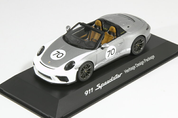 スパーク 1/43 ポルシェ 911 (991 ll) スピードスター ヘリテージデザインパッケージ Porsche 911 (991 II) Speedster 2019 70 Heritage Design Package