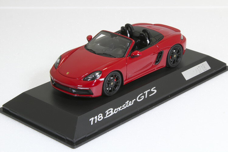 スパーク 特注 1/43 ポルシェ 718 ボクスター GTS 982 レッド 2017