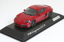 スパーク 特注 1/43 ポルシェ 718 ケイマン GTS 982 レッド 2017 Porsche 718 Cayman GTS