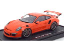 スパーク 1/12 ポルシェ 911 (991) GT3 RS ラバオレンジ 200台限定