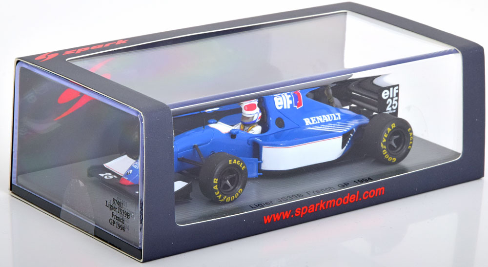 スパーク 1/43 リジェ JS39B フランスGP 1994 #25 Ligier GP France 1994 Bernard