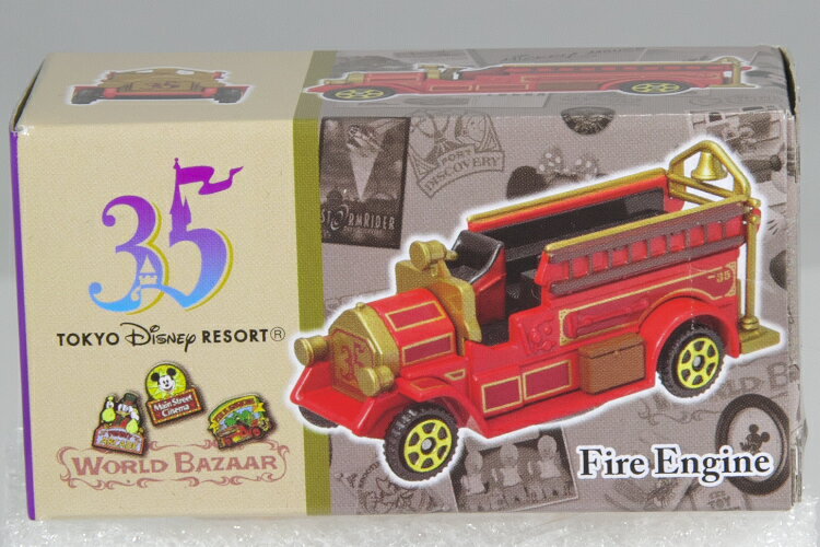 トミカ 東京ディズニーリゾート 35周年 限定 ファイヤーエンジン fire Engine Happiest Celebration! 2018 東京ディズニーランド ディズニーシー