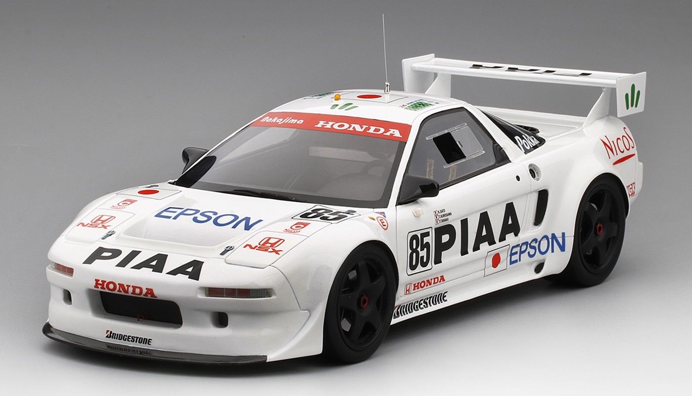 TRUE SCALE miniatures 1/18 z_ NSX GT2 #85 QUALIFICATION } 1995 HONDA 24h LE MANS K.SATO - T.KUROSAWA - T.TANAKA