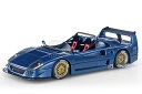 Top Marques 1/18 フェラーリ F40 LM Beurlys Barchetta blue Ferrari 2020年3月発売予定 予約受付中