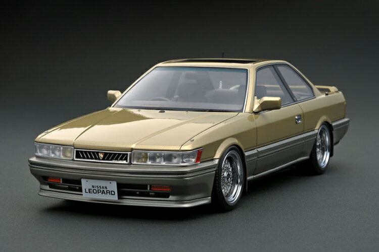 イグニッション 1/18 日産 レパード 3.0 アルティマ F31 ゴールド ignitio...