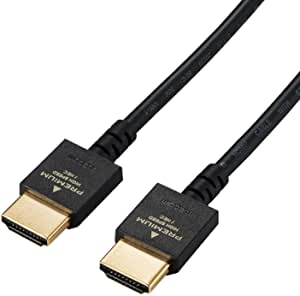 쥳 Premium HDMI ֥ 1m 4K 2Kб PS5 б  ֥å DH-HDP14ES10BK