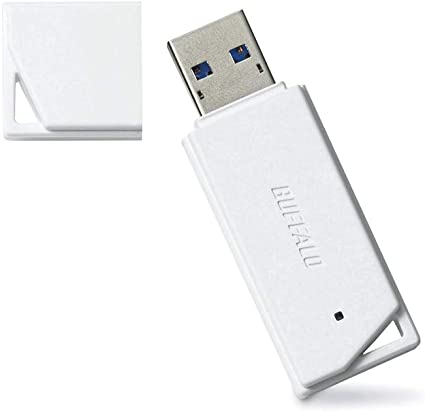 BUFFALO 国内メーカー USBメモリ 64GB USB3.2(Gen1)/3.1(Gen 1)/3.0/2.0 充実サポート RUF3-K64GA-WH/N