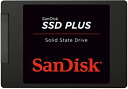 SanDisk サンディスク 内蔵SSD 2.5インチ SSD Plus 1TB SATA3.0 3年保証 SDSSDA-1T00-G26
