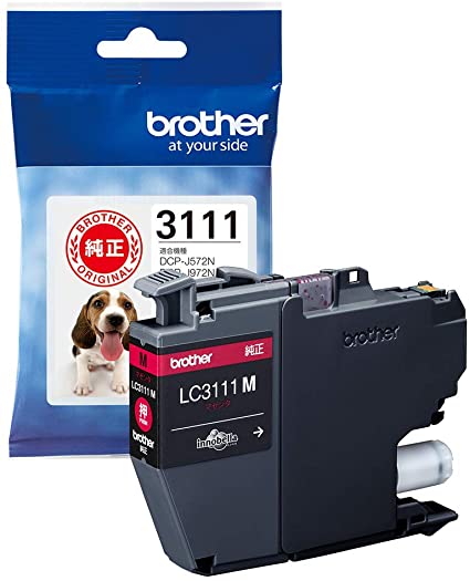 乐天商城 - brother純正 インクカートリッジマゼンタ LC3111M 対応型番:DCP-J987N、DCP-J982N、DCP-J587N、DCP-J582N、MFC-J738DN 他