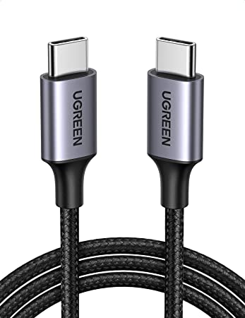 UGREEN PDΉ USB Type C P[u 60W 3A }[d ^CvC Android [dP[u ϋviC҂ fh~ MacBook iPad Pro 2018 Xperia XZ1 Galaxy S9+ Pixel